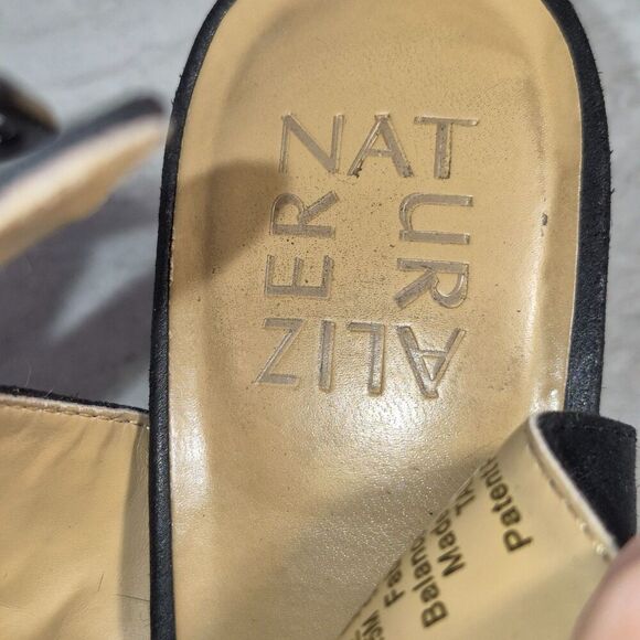 Black Naturalizer Heeled Dress Shoes Size 7.5 - Picture 7 of 11